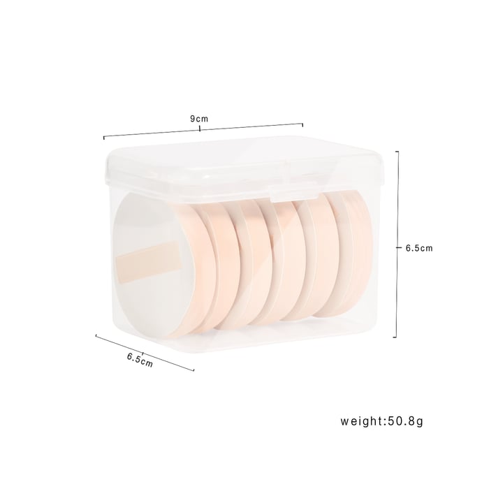 1 Set Unisex Rectangle Makeup Puff Picture3